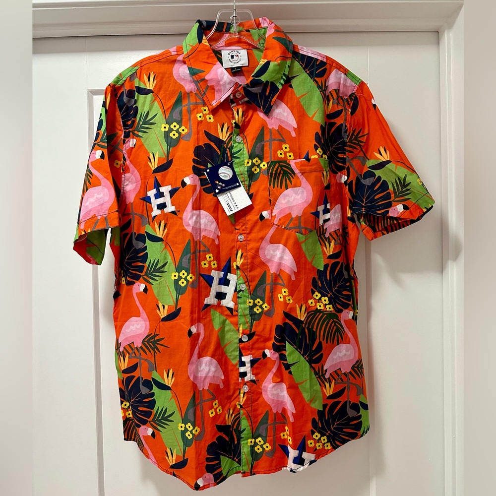 Astros Hawaiian Shirt - NWT